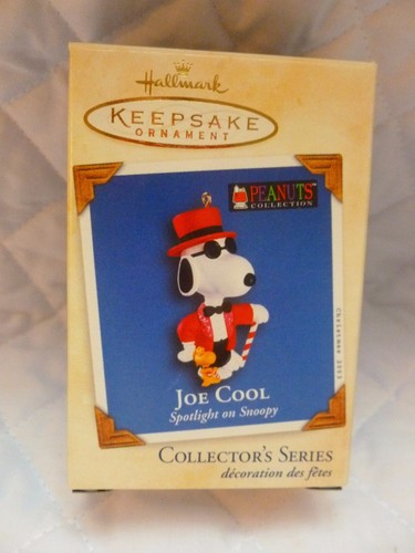 Hallmark Joe Cool, Spotlight on Snoopy sexto en serie, Peanuts, 2003, nuevo en caja B1 - Imagen 6 de 6