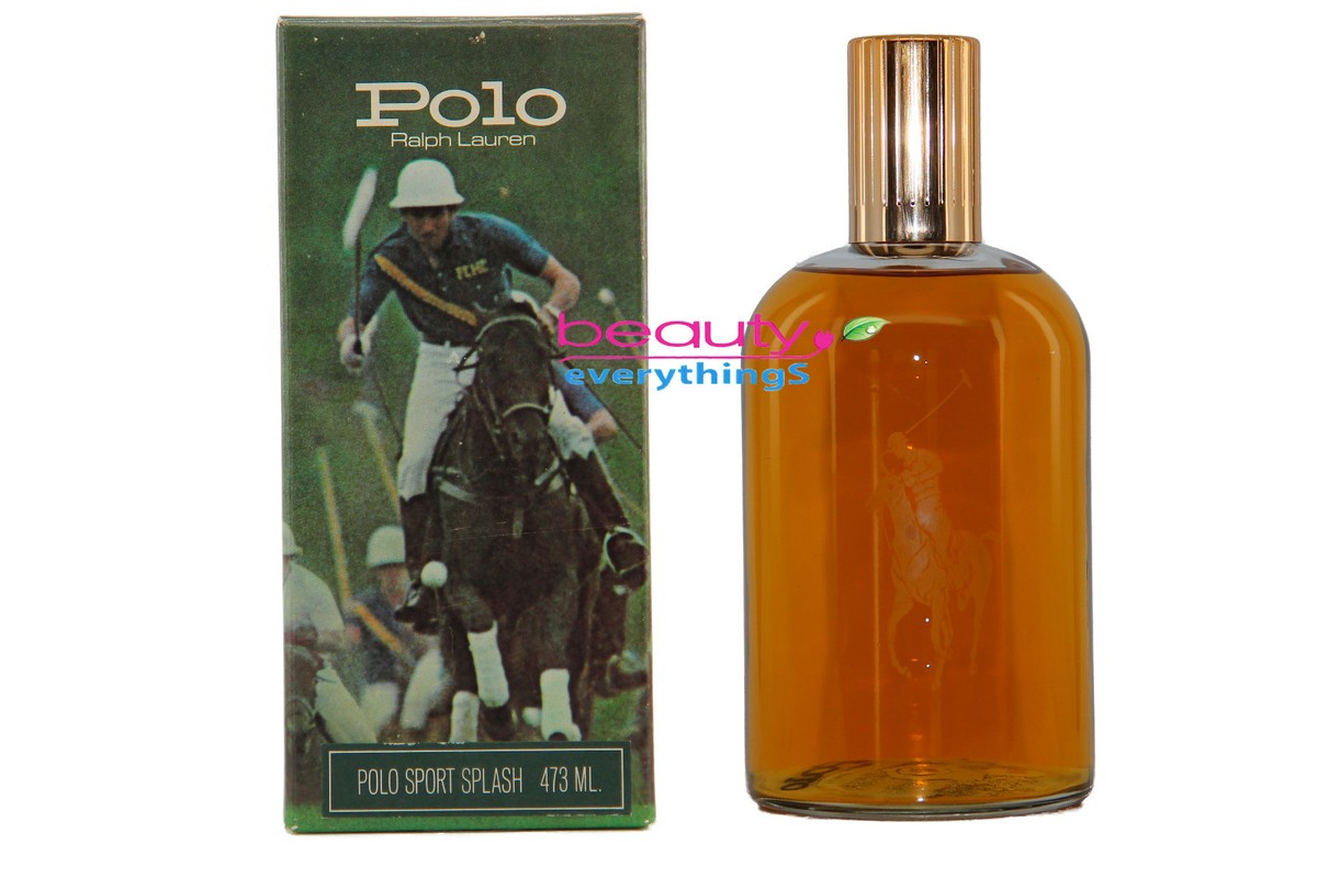 Ralph Lauren Polo Green Sport Splash 16oz / 437ml Men's Cologne