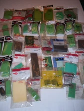 Small engine foam air filter and pre filter lot.  Small engine parts.