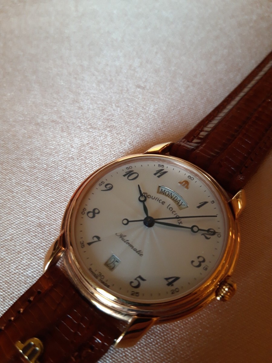 Maurice Lacroix ref 09329 automatic day-date NOS Unworn | eBay