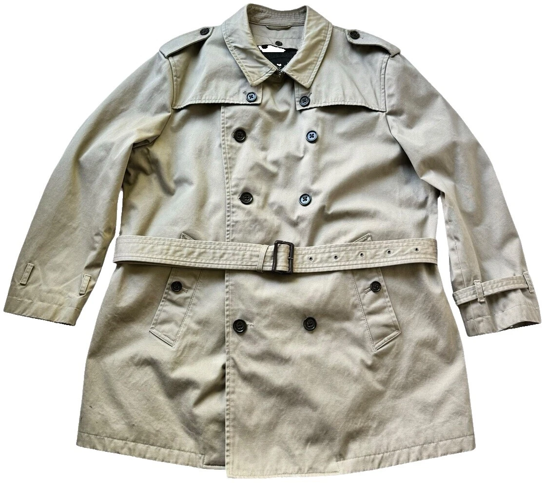 Trench sólido Banana Republic abrigos, chaquetas y chalecos para hombres