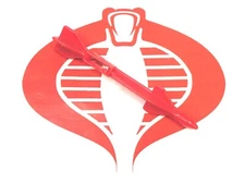 Laser Force Thunderhawk F15 Vehicle Part RED Missile Bomb Gay Toys Accessory