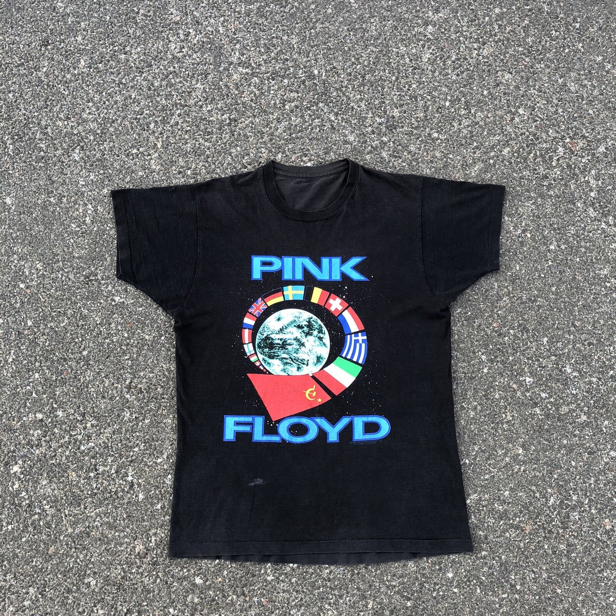 Vintage 80s Pink Floyd 1989 world tour tshirt | eBay