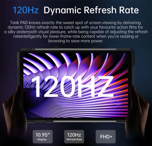 Global 8849 Tank Pad 5G Projector Tablet Camping Lights 21000mAh 50MP 512GB IP68 - Picture 8 of 15