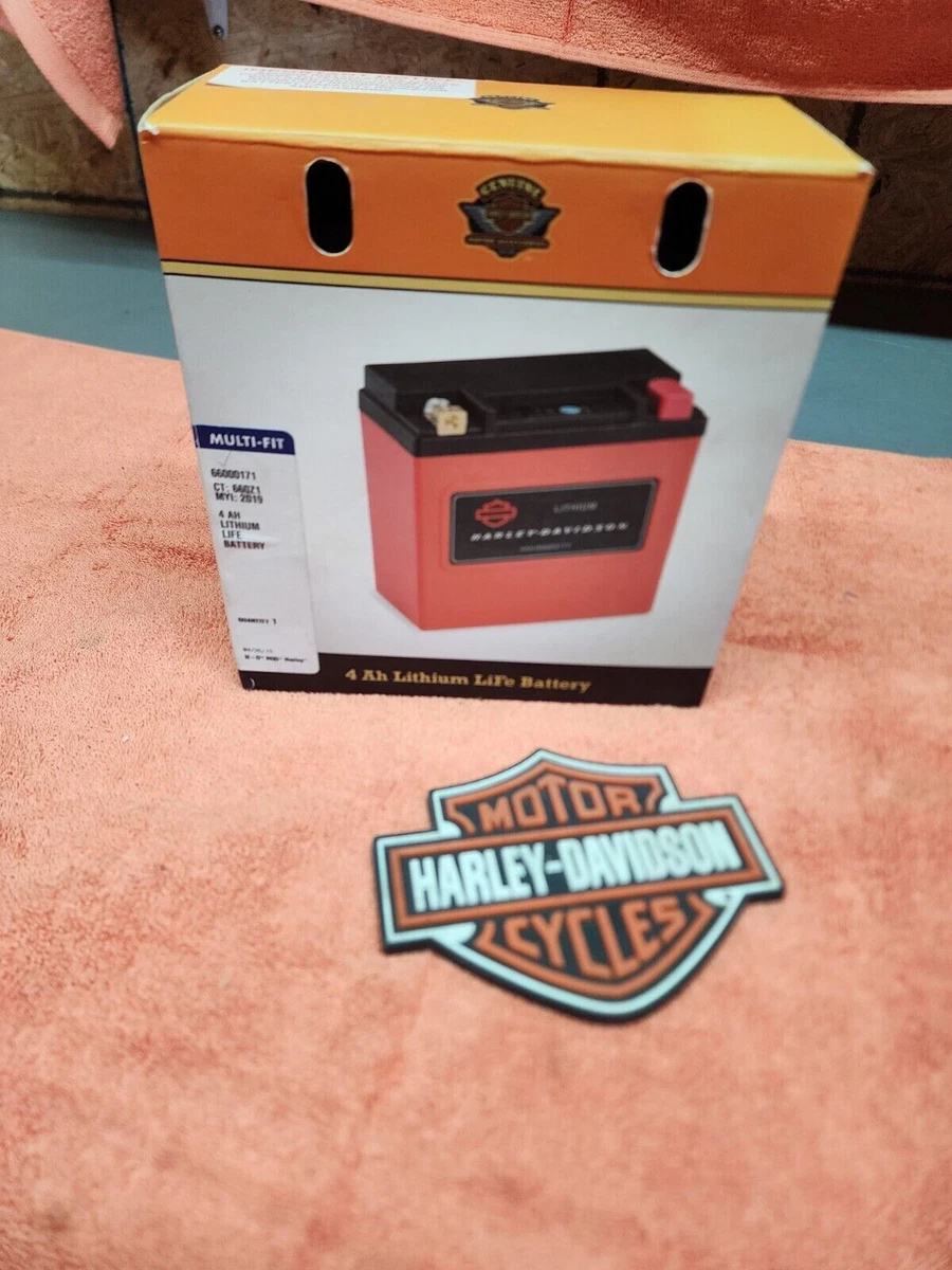 Harley Davidson starter battery Lithium LifePo4 12.8V 4Ah