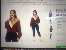 Medium Fashion Nova Pullover 