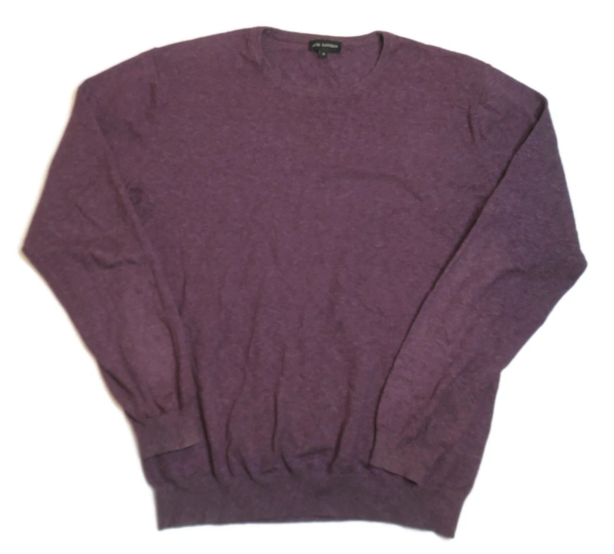 Mens purple hotsell crew neck jumper