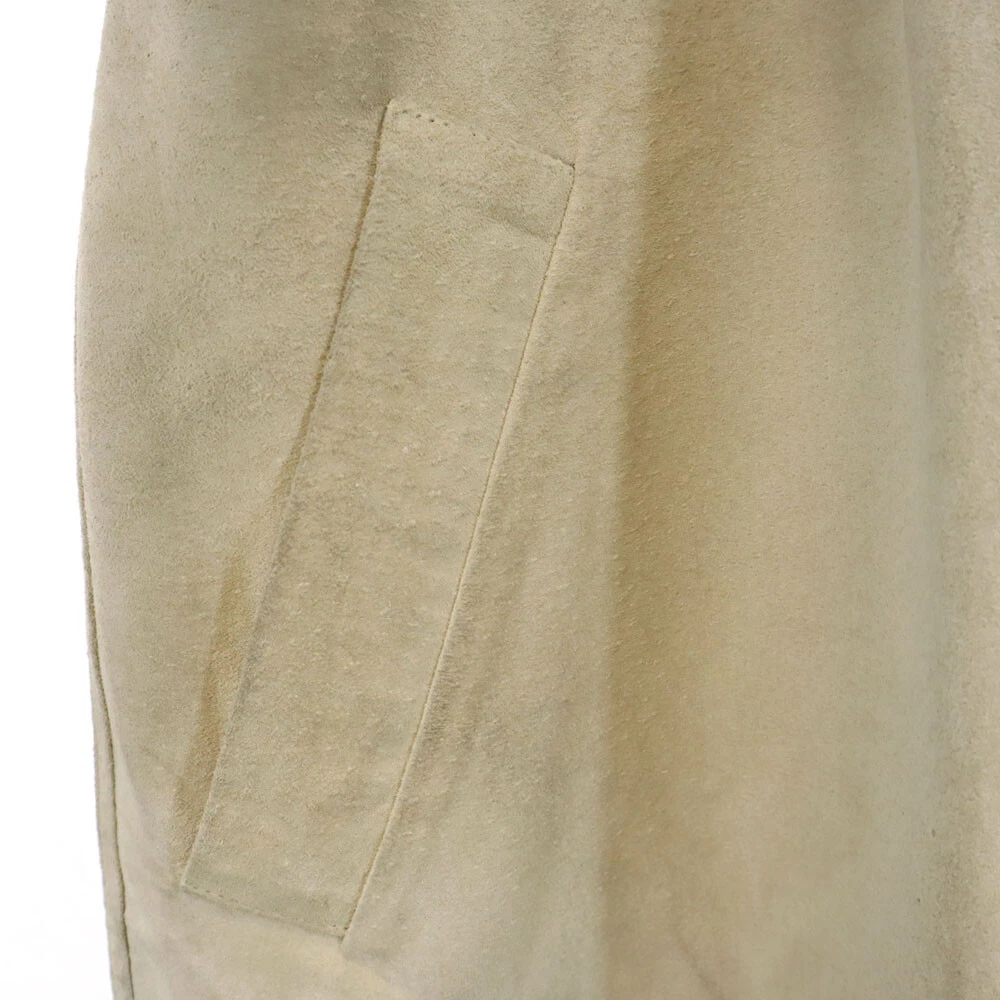 GUCCI giacca pelle made in Italy 40 beige donna