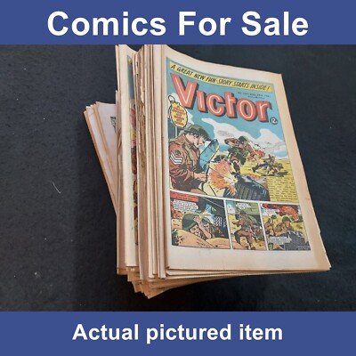 Victor comic collection job lot - 76  issues 107 to 1449  DC Thomson (LOT#12996)