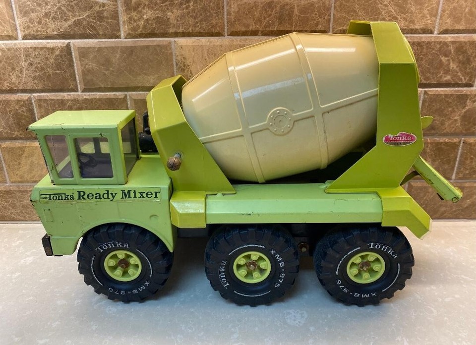 Adesivi E Decalcomanie Originali Per Set MIXER PRONTO Mighty Tonka Del 1971 - Foto 2