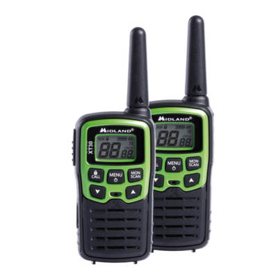 B-Ware C1177 Midland XT 30 2-er Set PMR Funkgeräte mit Akku& Ladekabel