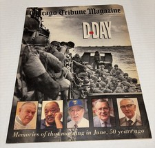 Vintage 1994 Chicago Tribune Magazine D-Day Issue Newspaper Supplement WW2
