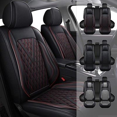 For Kia Rio 2013-2023 Seat Covers Protector Pad Leather (2/5 Seats)