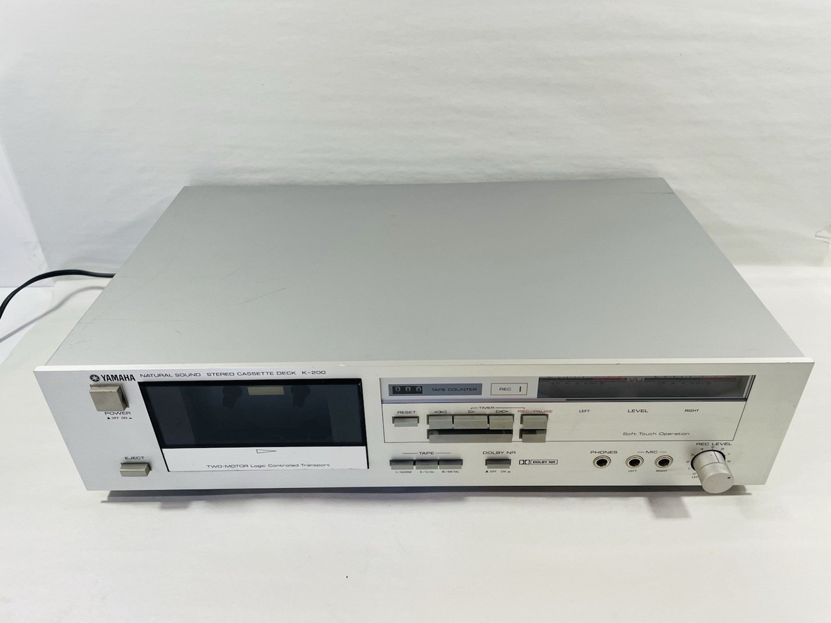 Yamaha Natural Sound Stereo Cassette Deck K200 Parts Repair Auto