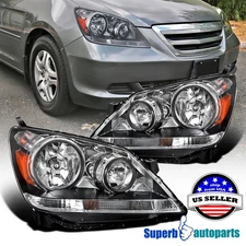 Fits 2005-2007 Honda Odyssey Headlight Turn Signal Lamps Left+Right 05-07