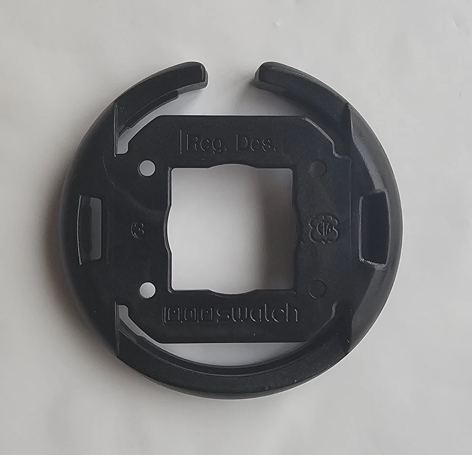 Pop Swatch 46,6 мм черный протектор кольцо часы запасная часть винтажный - Изображение 2 из 4