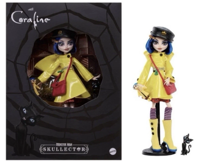 #ad #ad Monster High Skullector Coraline Doll 2026 Mattel LAIKA 🔥🖤 IN HAND ✅ $129.00