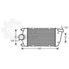 Ladeluftkühler Porsche 911 Cabriolet 997 3.8 Turbo 3.6 GT2 RS 325x220