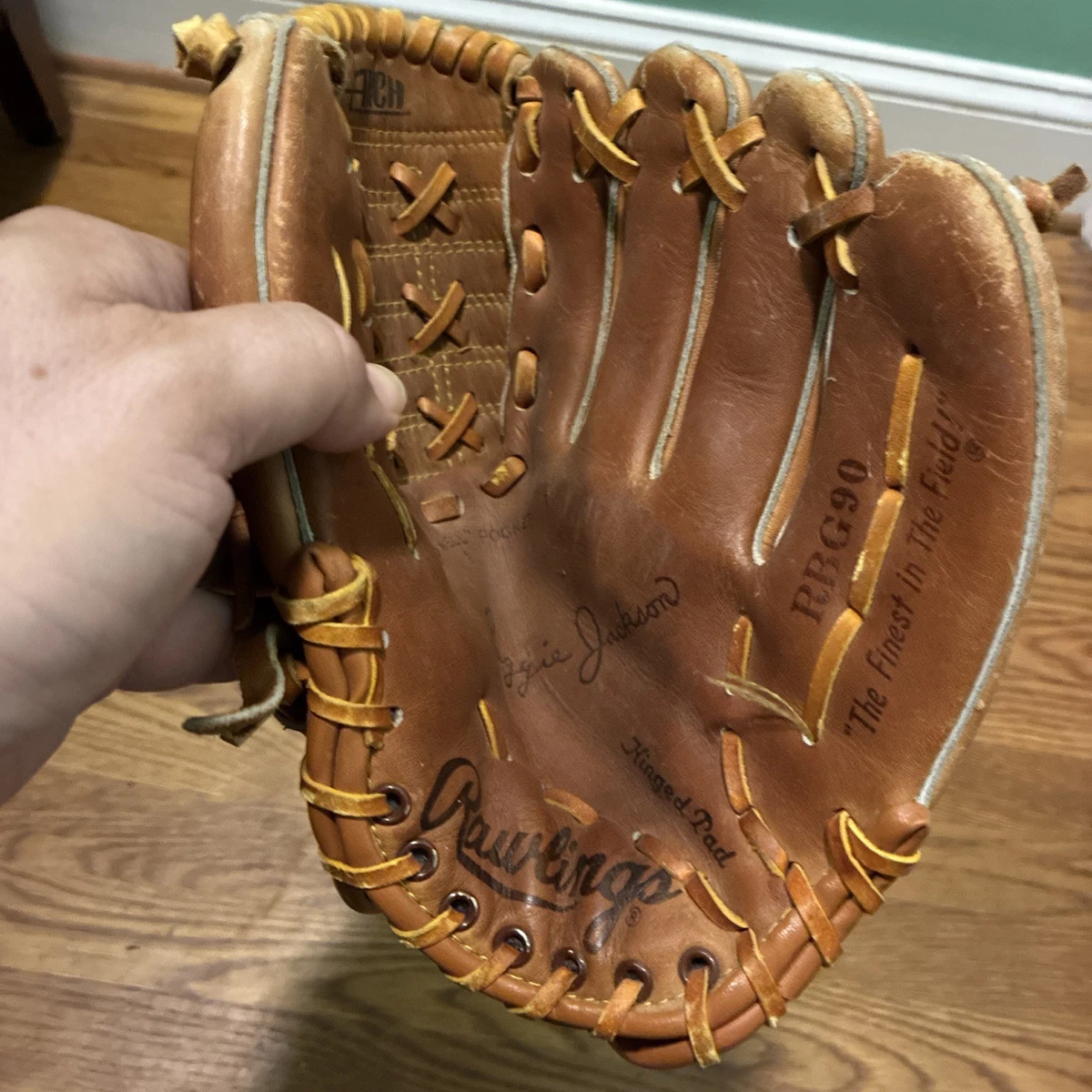 Rawlings Reggie Jackson Original Vintage Baseball Gloves for sale