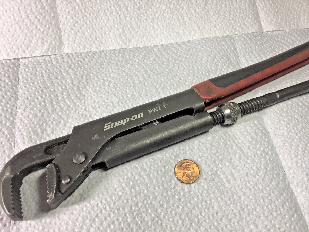 Snap-on PWZ1 and Pwz0 Adjustable Pliers Wrench Set for sale online