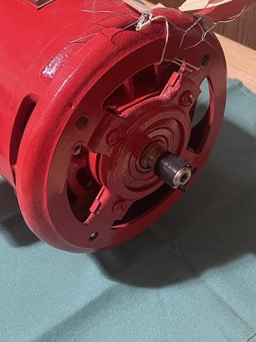 Rebuilt B&G M98551 (fits 169090) Electric Motor For Series 60 Pumps & PD38T - Picture 3 of 4