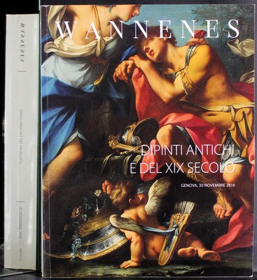 WANNENES. GENOVA. DIPINTI ANTICHI E DEL XIX SEC. CATALOGO ASTA 30 NOV 2016.