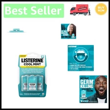 Freshen Up Anytime with PocketPaks Cool Mint Breath Strips - 3 x 24 Count Packs