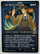 The Tenth Doctor (Showcase) Doctor Who, Magic the Gathering, MTG, Regular (561)