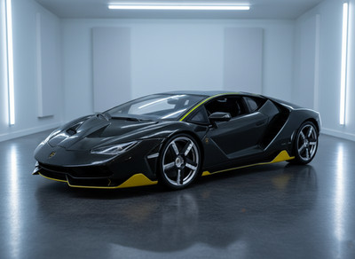 Maisto  1:18 Die Cast Car Model Lamborghini Centenario Black Collection