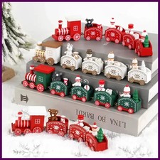 Mini Christmas Train Plastic Christmas Train Toys Christmas Decorations for Home