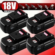 2Pack 4Pack 18V 4.5Ah Battery for Porter Cable PC18B 18-Volt Cordless Tools