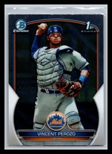 Vincent Perozo New York Mets #BCP-102 Bowman 2023 Bowman Chrome Prospects