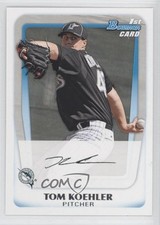 2011 Bowman Prospects Tom Koehler #BP24 1u6