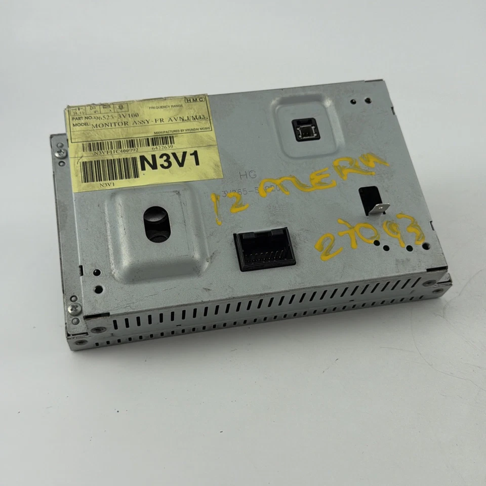 2012-2014 HYUNDAI AZERA  Navigation Information Display Screen 96525-3V100 OEM - Изображение 4 из 4