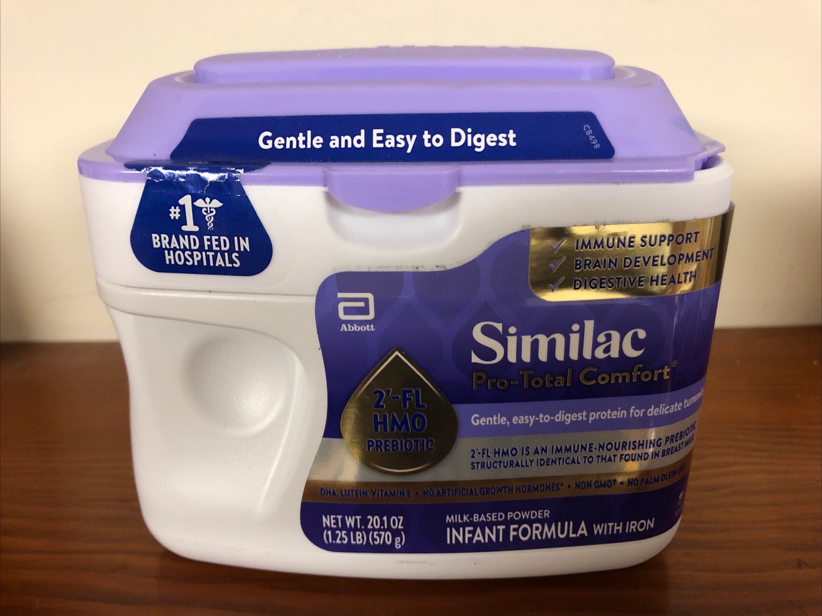 Similac Pro-Total Comfort Gentle Infant Formula Powders, 20.1oz Exp 3/27