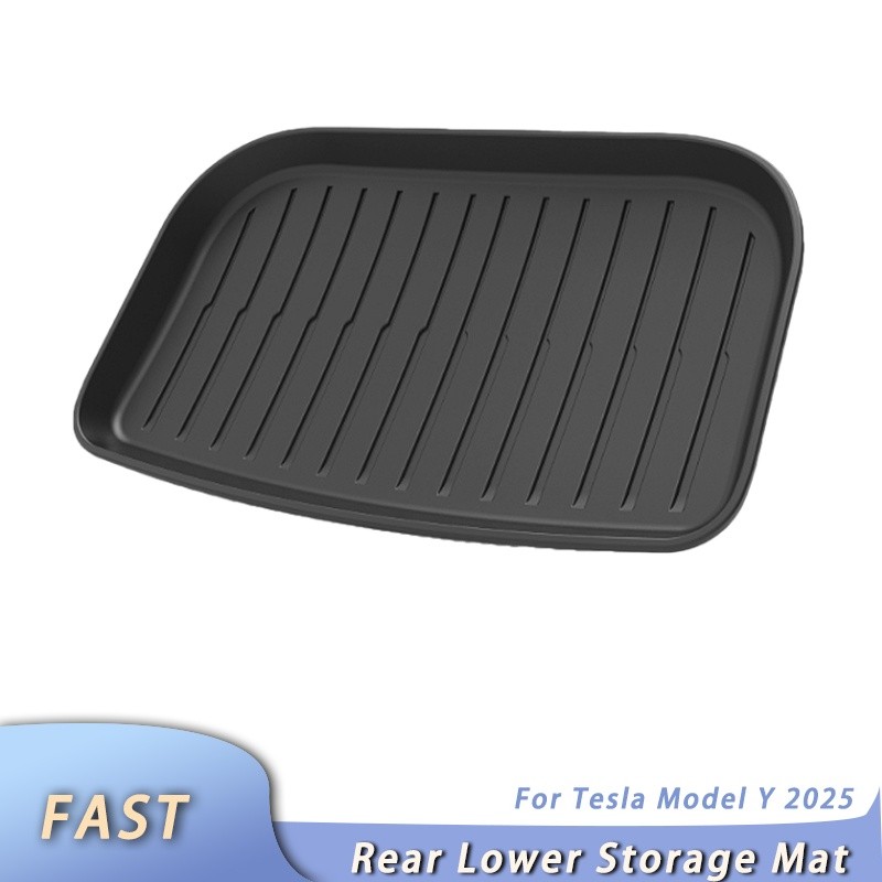 Waterproof Rear Lower Truck Mat For Tesla Model Y Juniper 2025+ Storage Pad 3D