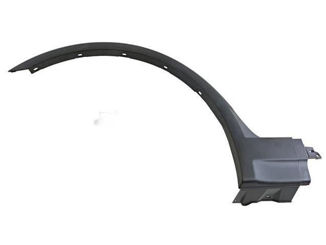 Giroparafango BMW X3 E84 (2006-2010) Ant SX - Plastica ABS Nera - 1
