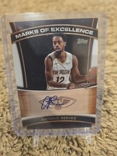 2025-26 Topps Basketball Antonio Reeves Auto Marks Of Excellence #ME-AR - PELS
