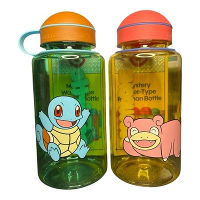 Pokemon X Target Mystery Water Type Pokemon Bottles 32oz SQUIRTLE & SLOWPOKE