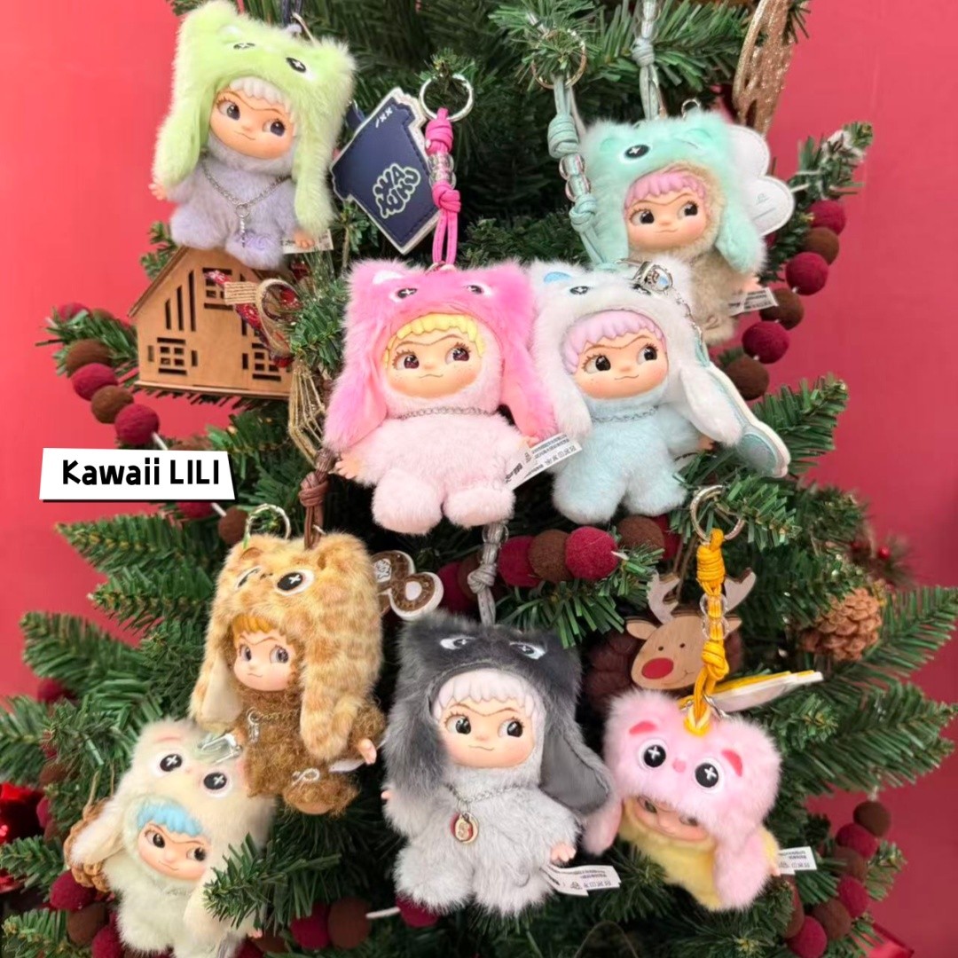 Wakuku On A Roll Series Plush Pandent Toy Blind Box Confirmed Figures Gift Doll