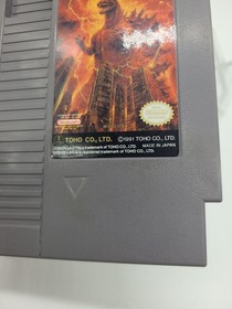 Cartucho Godzilla 2 Nintendo NES Aut&eacute;ntico con Estuche de Terceros Probado