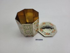 Blechdose Klip's Kaffee Bremen Blumen Gelb Rot Orange Mid Century 1953 #2512283