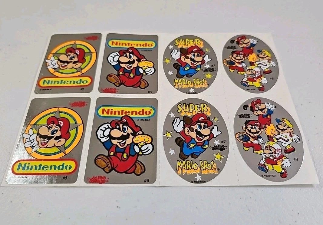 Nintendo Video Game Memorabilia Stickers for sale | eBay