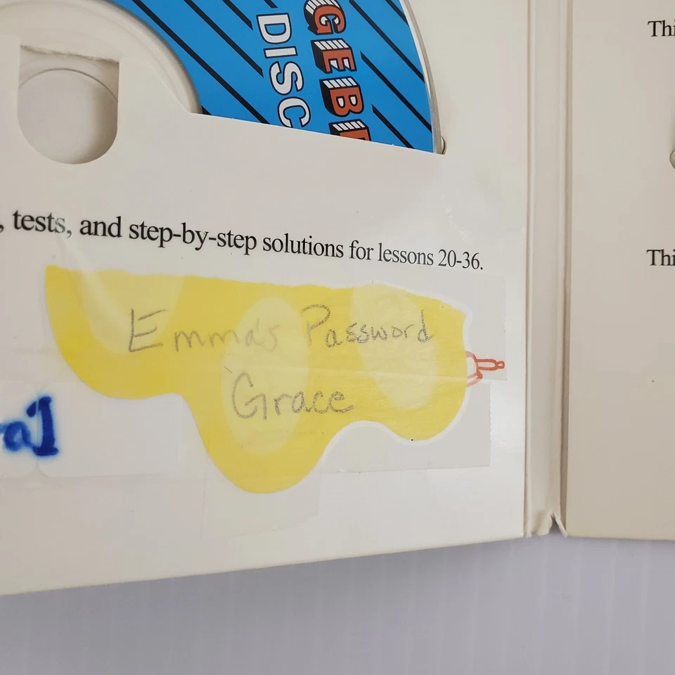 Teaching Textbooks Algebra 1 Textbook, CDs, Answer Key/Test Bank 2.0 ~ ACC READ - Image 4 of 4