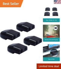Compact Deer Whistles for Cars - 4 Pack, Effective Collision Prevention Device