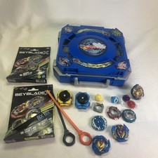Beyblade Metal Fury Blue Stadium Plus Parts And New Blades