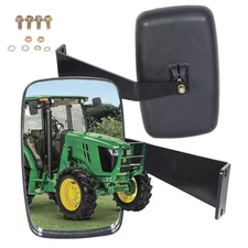 For John Deere 5000 6000 Series Utility Tractor Rear View Side Mirrors#DM2455000