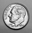 1964-D Roosevelt 90% Silver Dime Very Nice