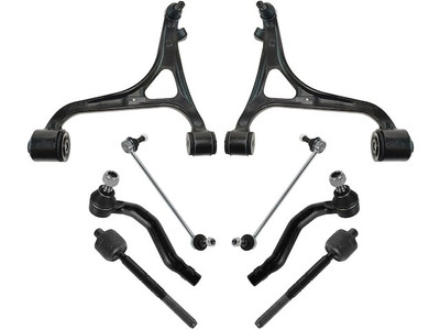 For Mercedes C320 Control Arm Ball Joint Tie Rod and Sway Bar Link Kit 24251FRWY