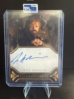 Peter Dinklage Tyrion Lannister On-Card Auto From Game Of Thrones GOT